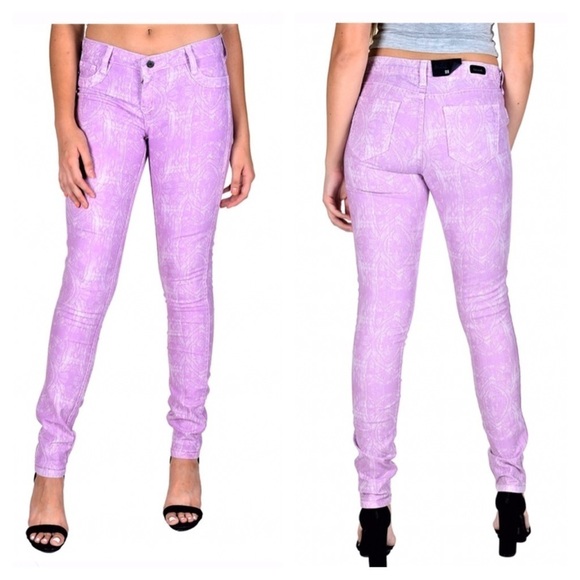 Bleulab Designer Reversible Detour Leggings Grape Sorbet Color - Picture 2 of 7